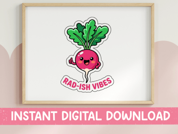 Cute Kawaii Carrot Sticker Design: Graphics for T-Shirt Designs